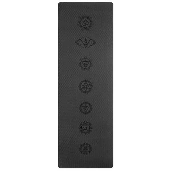 Tapis Yoga Tpe Bio - noir