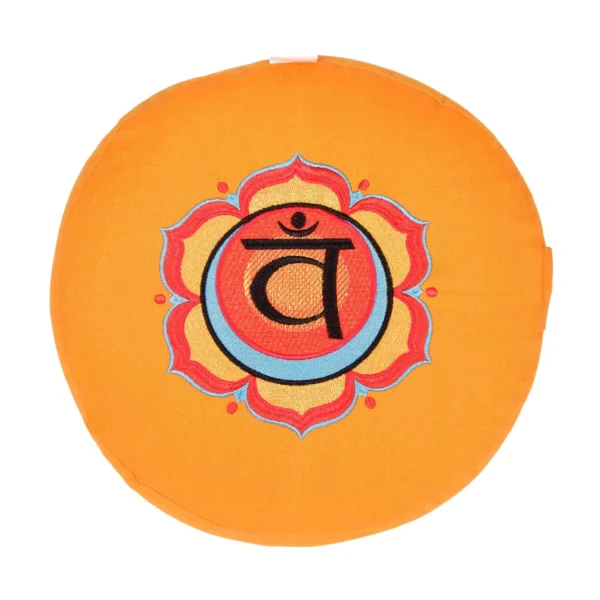 Coussin de Yoga Orange / 2ème Chakra