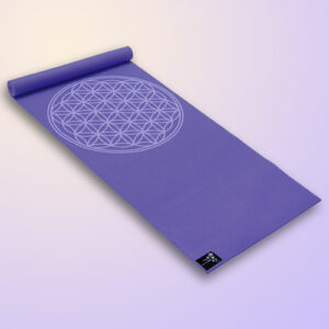 Tapis Yoga Yogimat "Fleur de Vie" Violet